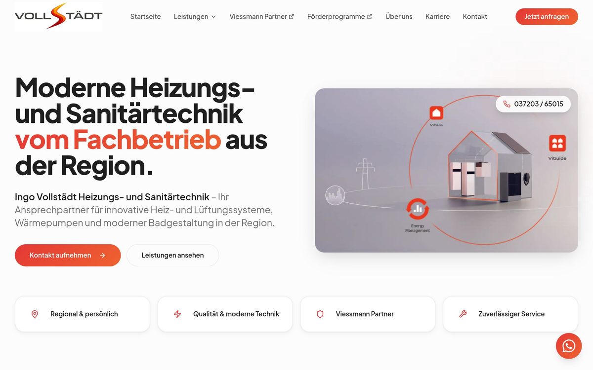 Website Ingo Vollstädt